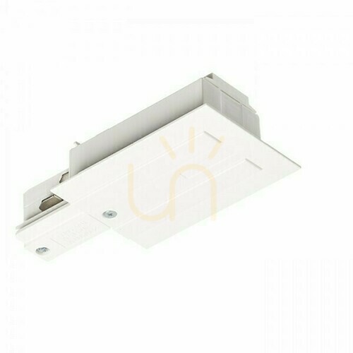Skontrolujte Eutrac Lighting Rail Power Left pre zapustenú lištu biela 230 V