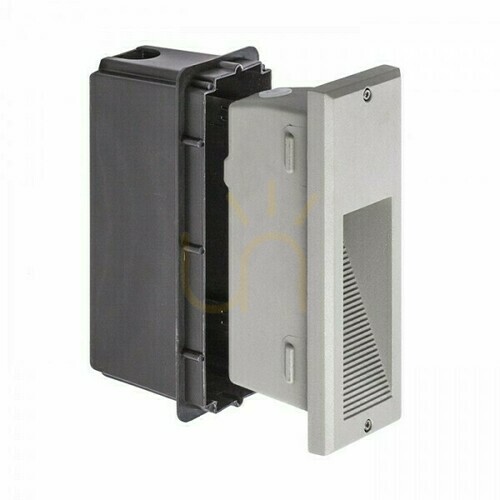 Skontrolujte Faca Silver Grey vonkajšie zapustené svietidlo 230 V Led 2 W Ip54 3000 K