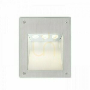 Zapustené vonkajšie svietidlo Accord Do steny Nerezová oceľ 230 V Led 3 Ip65 3000 K small 0