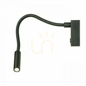 Nástenné svietidlo Aim On Flexible Arm Black 230 V Led 3 W 45° 3000 K small 3