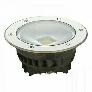 Zapustené vonkajšie svietidlo Terra z nehrdzavejúcej ocele 230 V Led 20 W 120° Ip65 3000 K small 1