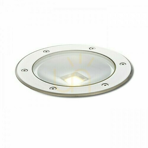 Skontrolujte Zapustené vonkajšie svietidlo Terra z nehrdzavejúcej ocele 230 V Led 20 W 120° Ip65 3000 K
