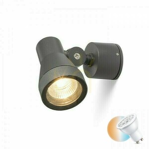 Nástenné svietidlo Direzza Anthracite 230 V Gu10 35 W Ip54 small 0