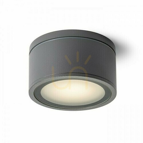 Skontrolujte Vonkajšie plafóny Merido stropné antracitové 230 V Gx53 11 W Ip54