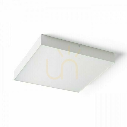 Skontrolujte Larisa Sq 40 Stropný plafón biely 230 V Led 50 W 3000 K