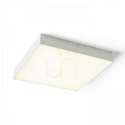 Skontrolujte Larisa Sq 40 Stropný plafón biely 230 V Led 50 W 3000 K