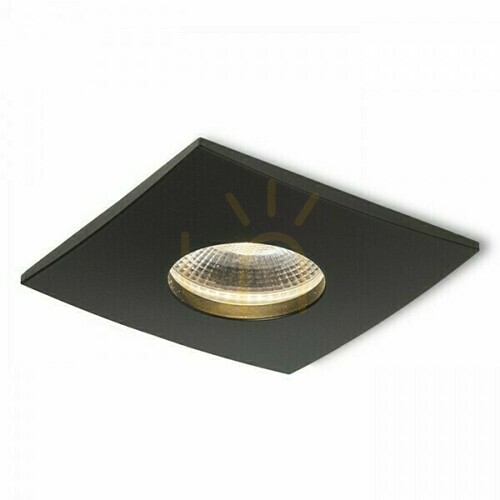 Skontrolujte Zapustené svietidlo Waterboy Sq Matte Black 230 V Led 10 W 40° Ip65 3000 K