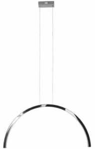 Závesné svietidlo Max Light Trio Arc I P0519 čierne 80 cm LED 21W small 0