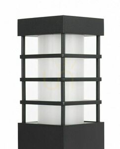 Vonkajšie stĺpikové svietidlo SU-MA RADO II 1 BL čierne 75 cm 18 W small 1