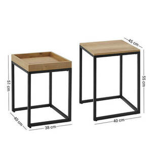 Konferenčný stolík 2 ks - LNT02N small 2