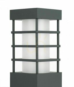 Vonkajšie stĺpikové svietidlo SU-MA RADO II 3 DG tmavo-sivé 25 cm LED 18 W small 1