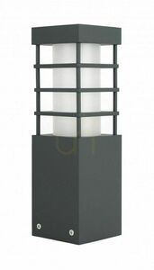 Vonkajšie stĺpikové svietidlo SU-MA RADO II 3 DG tmavo-sivé 25 cm LED 18 W small 0