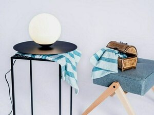 Stolná lampa SKIVA BALL M - čierna small 1