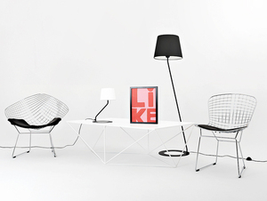 SHADE podlahová lampa - čierne tienidlo, čierna small 2