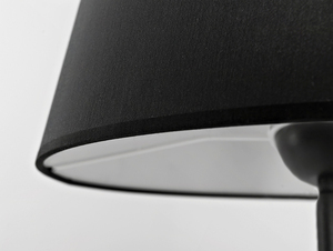 SHADE podlahová lampa - čierne tienidlo, čierna small 4