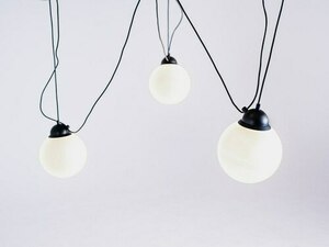 Závesné svietidlo GLASS M 3 - čierne small 0