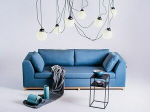Závesné svietidlo GLASS M 5 - čierne small 2