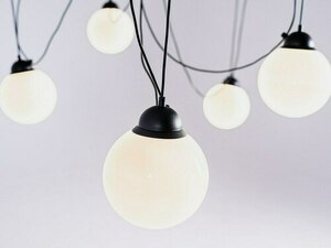 Závesné svietidlo GLASS M 5 - čierne small 3