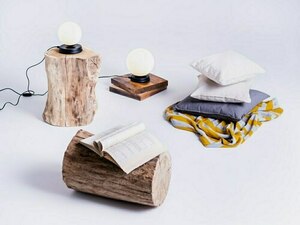 Stolová lampa CustomForm MANEN M, mliečna guľa Ø20 cm, čierna podstava, E27 small 2