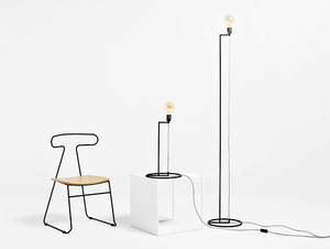 Podlahová lampa STRANG FLOOR - čierna small 2