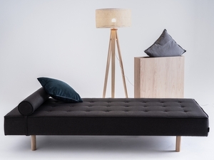 Lehátko TOPIC WOOD - karbón(et95), prírodné small 2