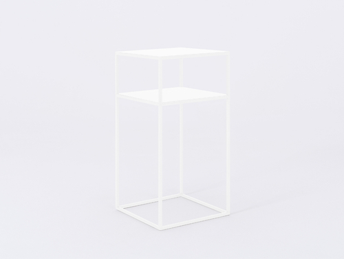 Skontrolujte TENSIO 2 FLOOR METAL 30 stôl - biely