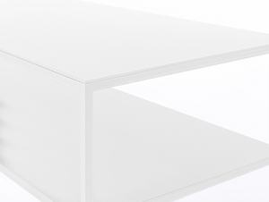 TENSIO 2 Podlahová kovová konzola 100x35 - biela small 4