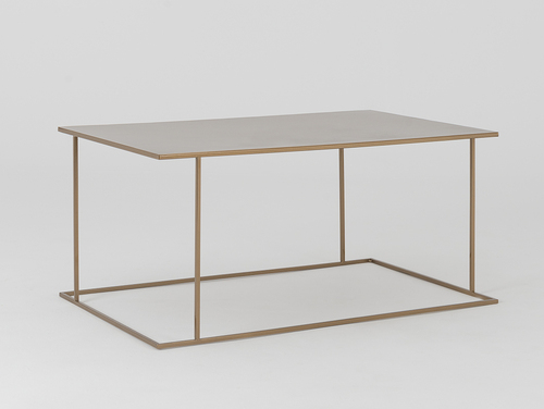 Skontrolujte Konferenčný stolík WALT METAL 100x60 - zlatý