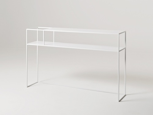 Skontrolujte Konzola SENSO FLOWER METAL 120x25 L - zlatá