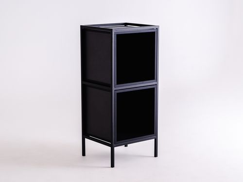 Skontrolujte SKAP BLACK 1R2 BOOKShelf x2