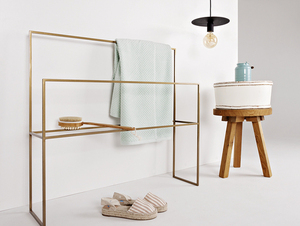Kúpeľňový vešiak BAREL BATH 90 - biely small 1