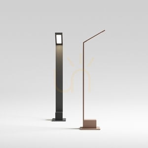 Vonkajšie stojace svetlo Ideallux AGOS 60 cm hnedé LED 3000K 6,5W 326689 small 2