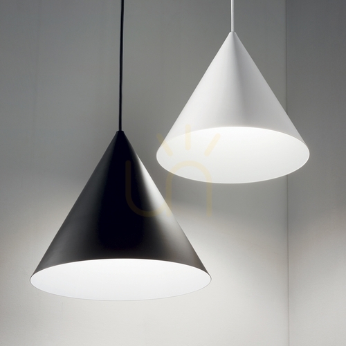 Skontrolujte Závesné svietidlo Ideallux A-LINE SP1 D30 Bianco biele 30 cm 232720