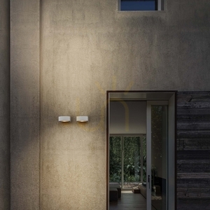 Vonkajšie nástenné svietidlo Ideallux Andromeda AP1 Grigio sivé E27 158822 small 2