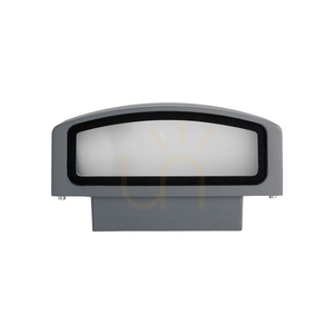 Vonkajšie nástenné svietidlo Ideallux Andromeda AP1 Grigio sivé E27 158822 small 5