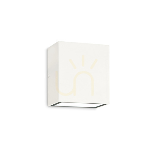 Skontrolujte Vonkajšie nástenné svietidlo Ideallux ARGO AP2 Bianco biele LED 11W 3000K 268309