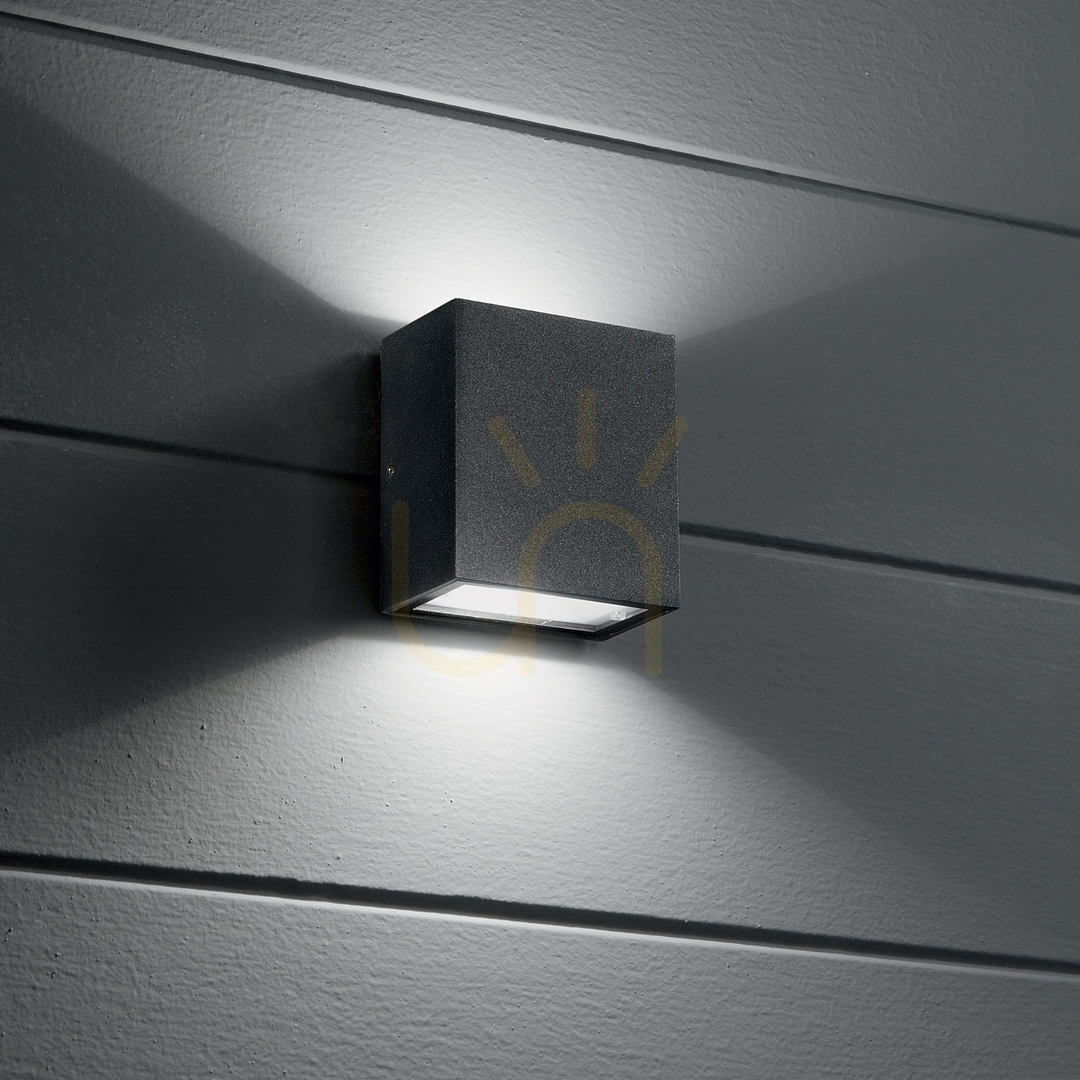 Náhľad Vonkajšie nástenné svietidlo Ideallux ARGO AP2 Bianco biele LED 11W 4000K 268316 Vonkajšie nástenné svietidlo Ideallux ARGO AP2 Bianco biele LED 11W 4000K 268316