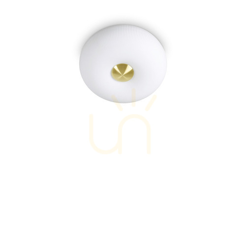 Skontrolujte Plafón Ideallux Arizona PL2 biely sklenený 30 cm GX53 2x9W 214498