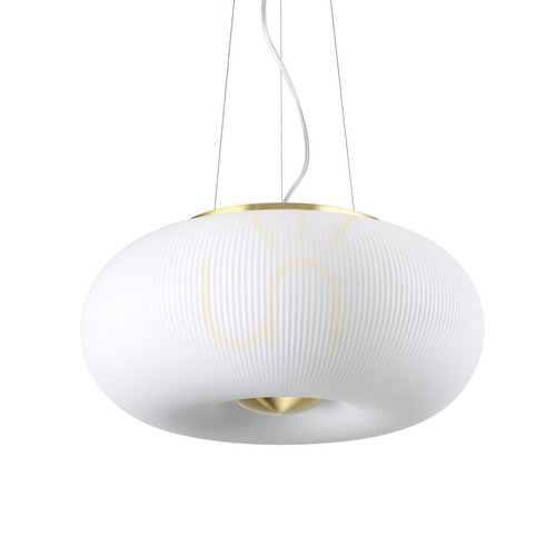 Skontrolujte Závesné svietidlo Ideallux Arizona SP3 White 3xGX53 40 cm sklo 214474