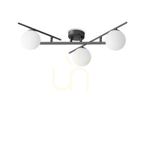 Plafón Ideallux ATLAS PL3 NERO čierny 3xG9 311357 0 Plafón Ideallux ATLAS PL3 NERO čierny 3xG9 311357 small 0