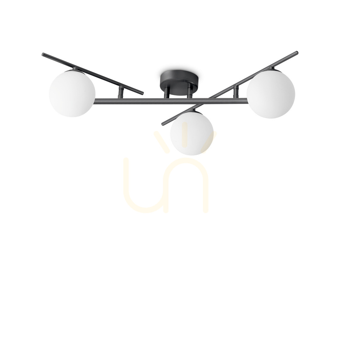 Skontrolujte Plafón Ideallux ATLAS PL3 NERO čierny 3xG9 311357 Plafón Ideallux ATLAS PL3 NERO čierny 3xG9 311357