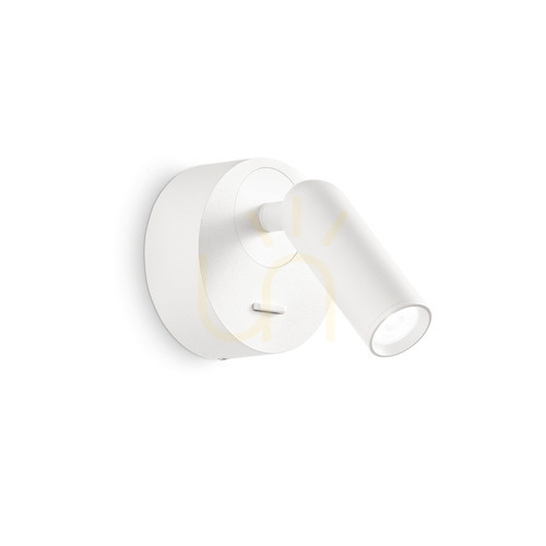 Skontrolujte Nástenné svietidlo Ideal Lux Bean AP Round Bianco biele LED 3W 260600