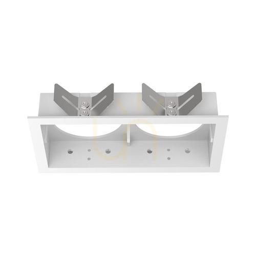 Skontrolujte Rám pre zapustené svietidlo Ideallux BENTO Frame Square Twin biely 287935