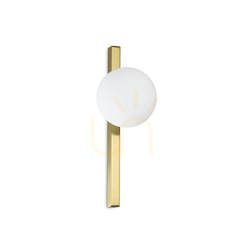 Skontrolujte Stropné svietidlo / nástenná lampa Ideallux Binomio, mosadz a sklo, G9, 1x4 W, 33,3 cm, 311319