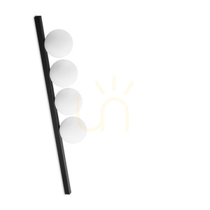 Plafón Ideallux BINOMIO PL4 NERO čierny 4xG9 86 cm 310688 small 0