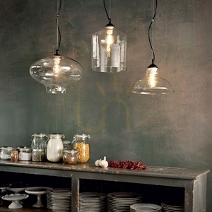 Závesné svietidlo Ideallux Bistro SP1 Round Fumé 40 cm E27 120904 small 1