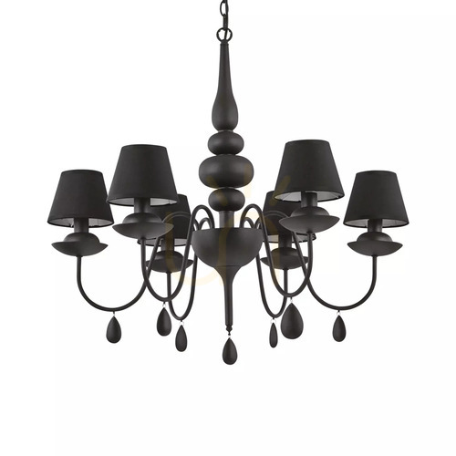 Skontrolujte Závesné svietidlo Ideallux Blanche SP6 Bianco biele 6xE14 78 cm 035581