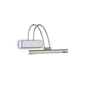 Nástenné svietidlo Ideallux BOW AP D26 CROMO chróm LED 3,5 W 005386 small 0