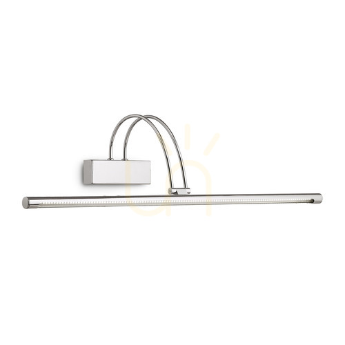 Skontrolujte Nástenné svietidlo Ideallux BOW AP D76 chróm LED 8W 007021