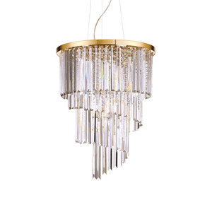 Prívesné svetlo Ideallux Carlton SP12 ORO zlaté 12xE14 213521 small 0